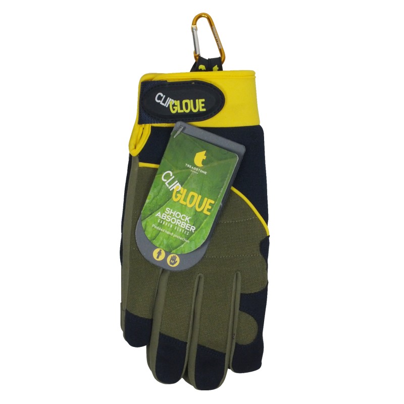 Clip Glove Shock Absorber Gloves GardeningGloves.co.uk